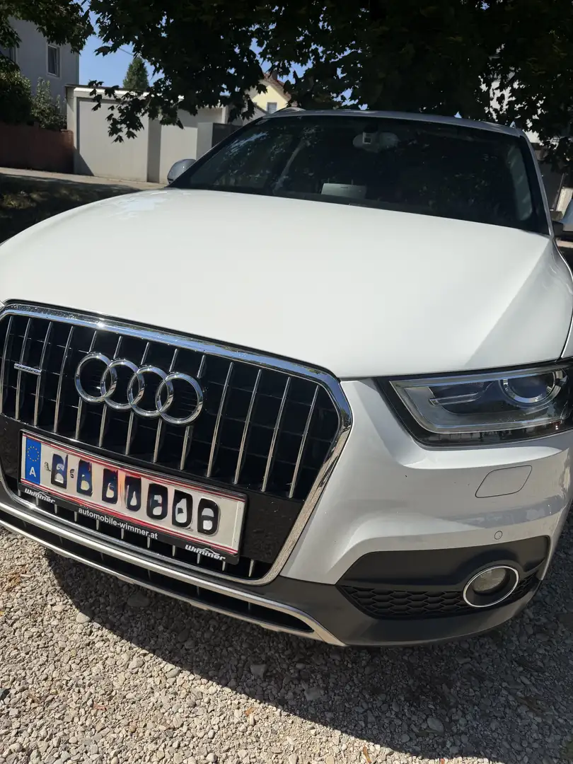 Audi Q3 2,0 TDI quattro Daylight Weiß - 2