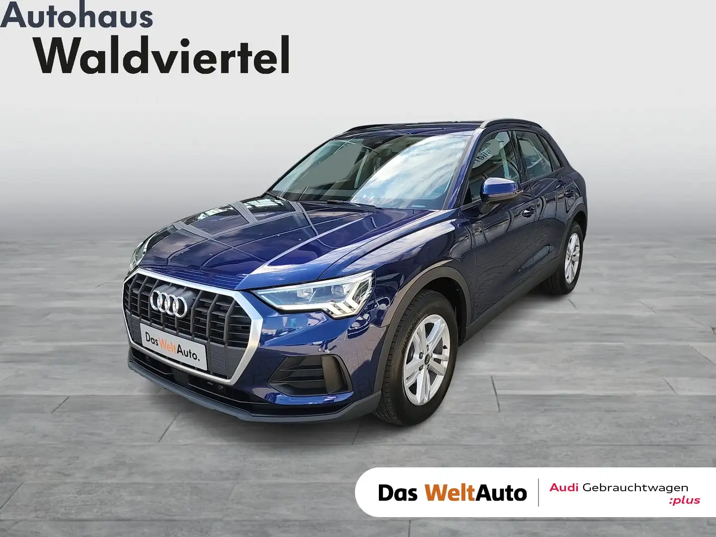 Audi Q3 35 TDI quattro intense Blau - 1
