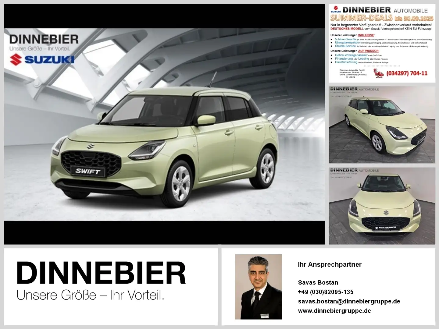 Suzuki Swift Comfort (MT)    *5 Jahre Garantie* Geel - 1