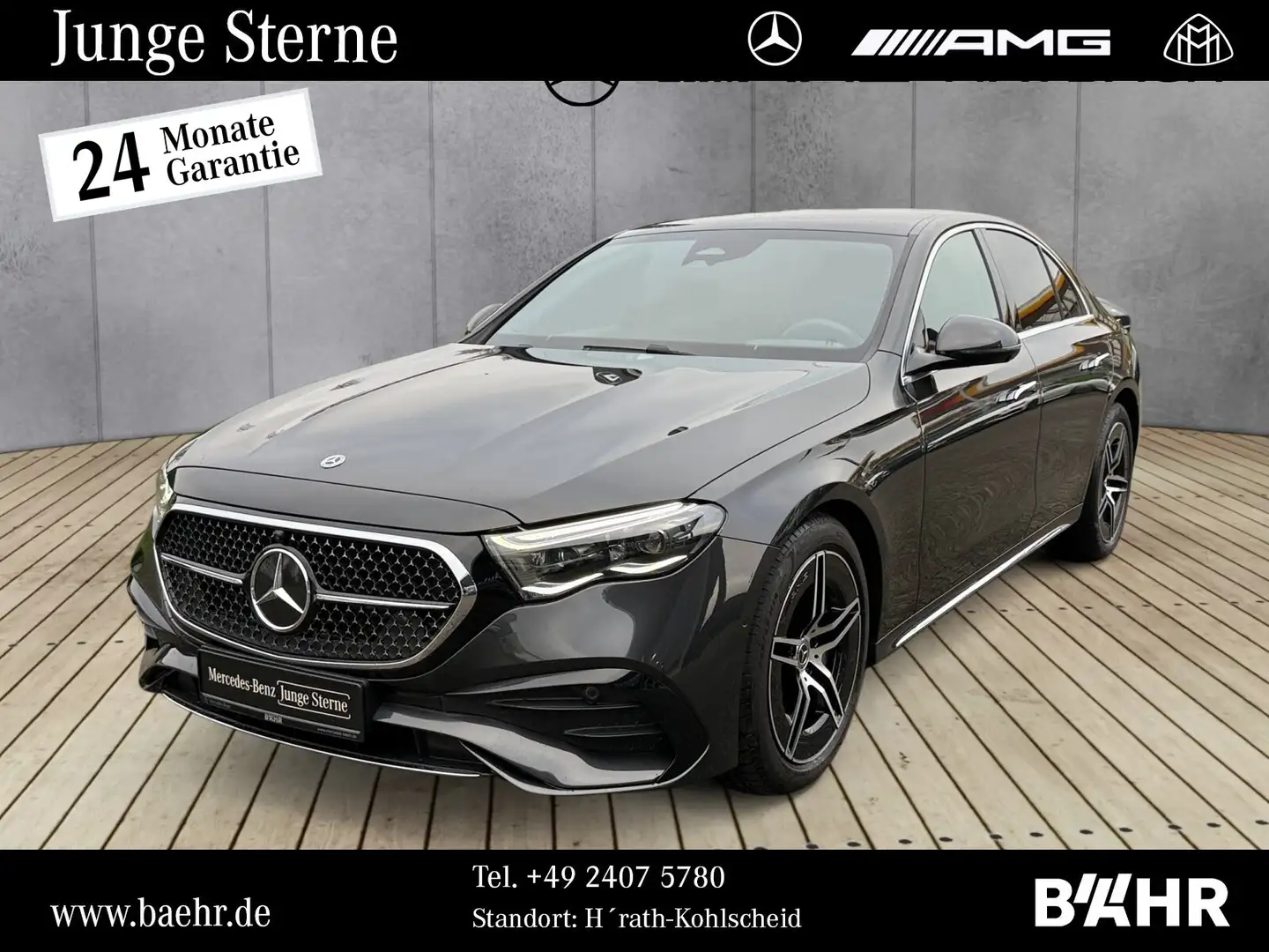 Mercedes-Benz E 450 E 450 d 4M AMG/Digital-Light/360°/Distronic/19" Gris - 1