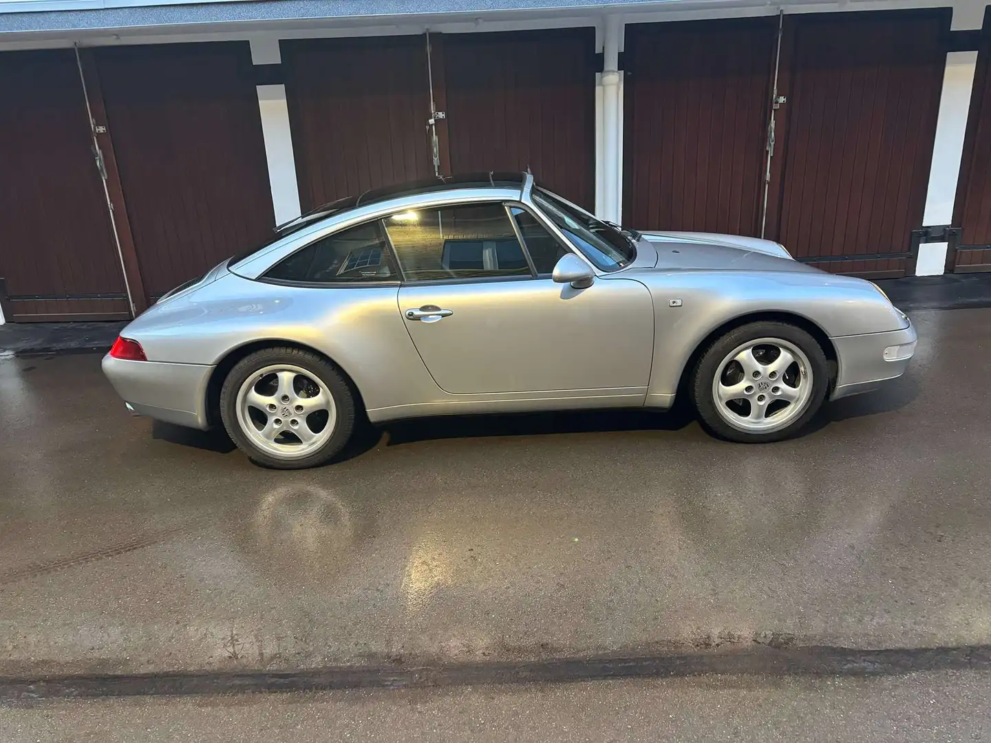 Porsche 993 911 Targa Argent - 1