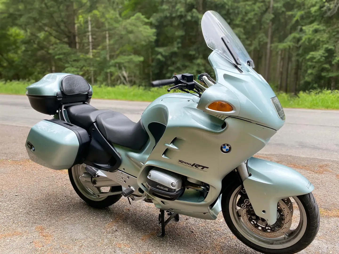 BMW R 1100 RT prete a immatriculer / carnet BMW Bleu - 1
