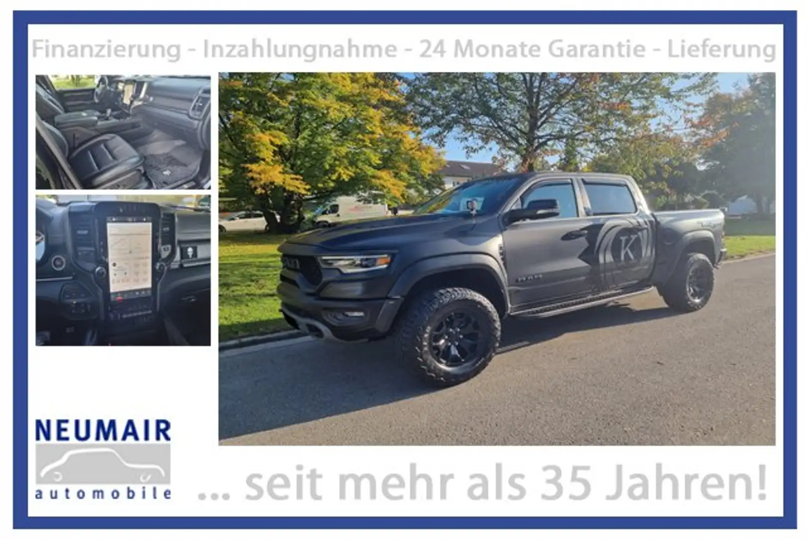 Dodge RAM 1500 TRX 6.2 V8 Supercharged * Geigercars * Schwarz - 1