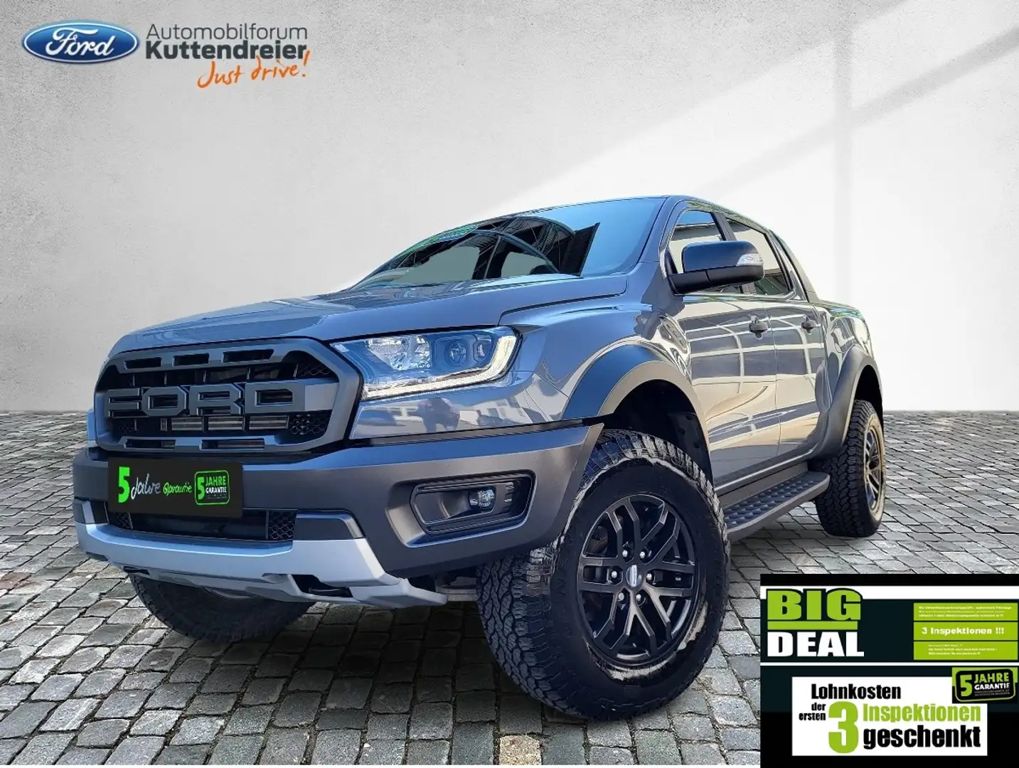 Ford Ranger Raptor Doppelkabine Raptor Standheiz. Nav Grey - 1