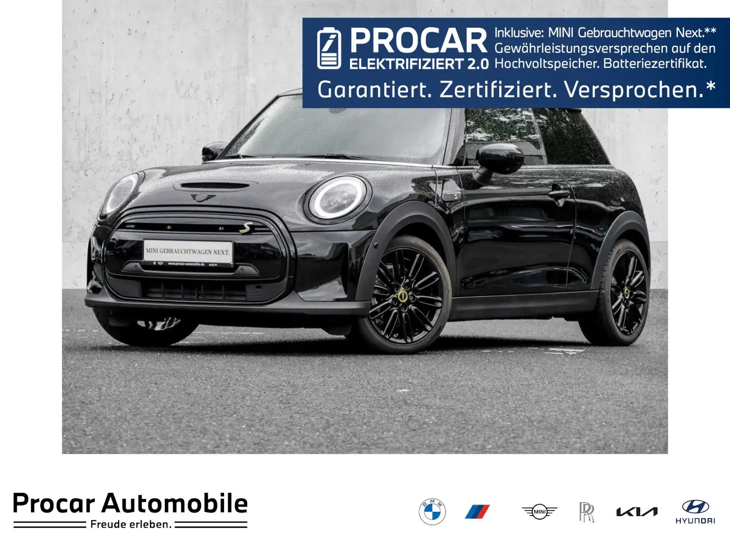 MINI Cooper SE CLASSIC TRIM+H/K+PANO+ACC+HuD+DA Schwarz - 1