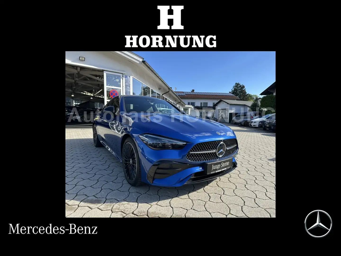 Mercedes-Benz CLE 300 CLE 300 4M Coupé AMG 360 DISTR MEMORY NIGHTP HUD Bleu - 1