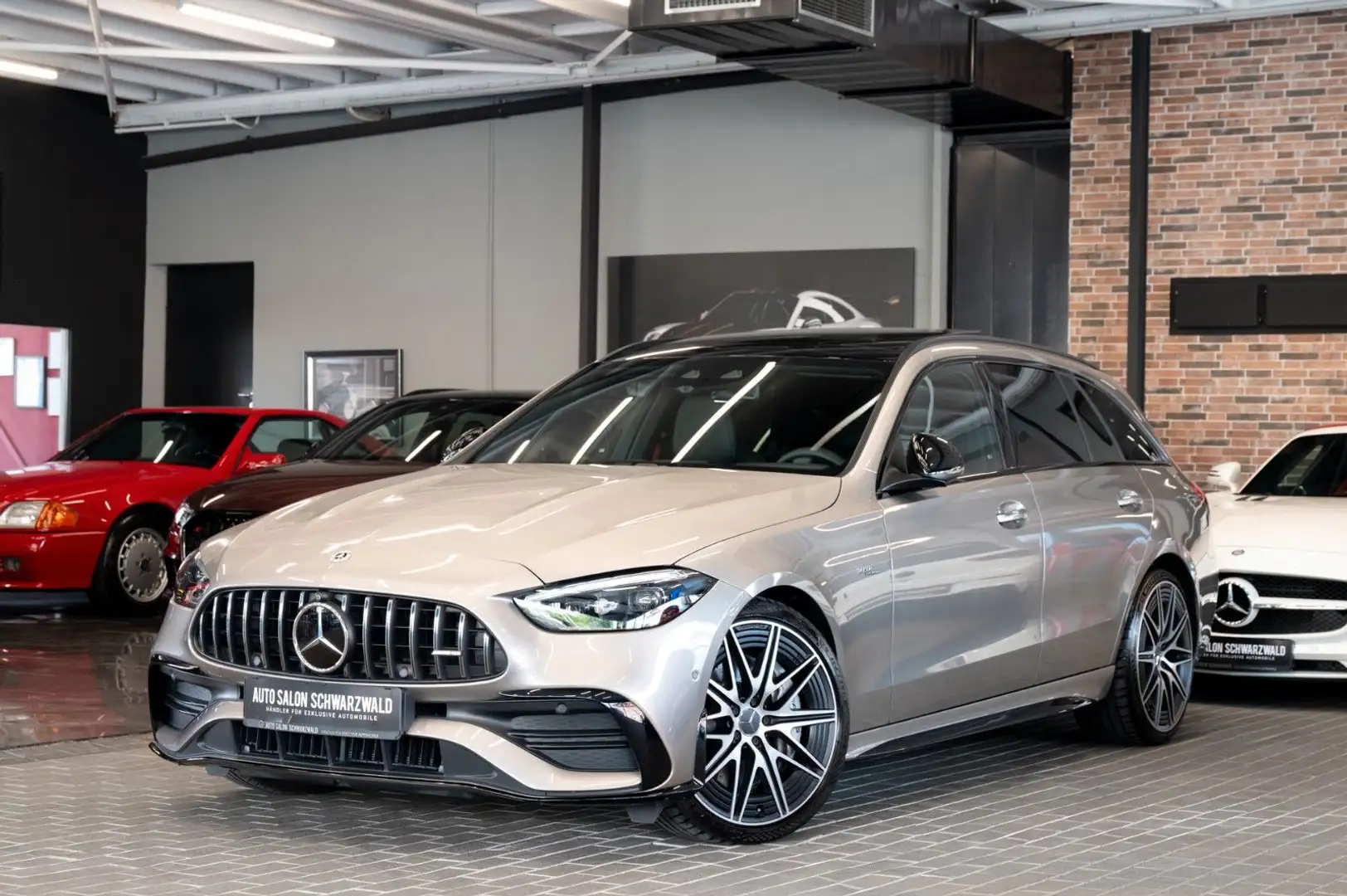 Mercedes-Benz C 43 AMG C43T AMG|AMG SOUND|PANO|CARBON|MEMORY|HEAD-UP Argent - 1