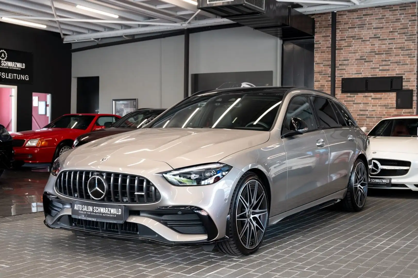 Mercedes-Benz C 43 AMG C43T AMG|AMG SOUND|PANO|CARBON|MEMORY|HEAD-UP Argent - 2