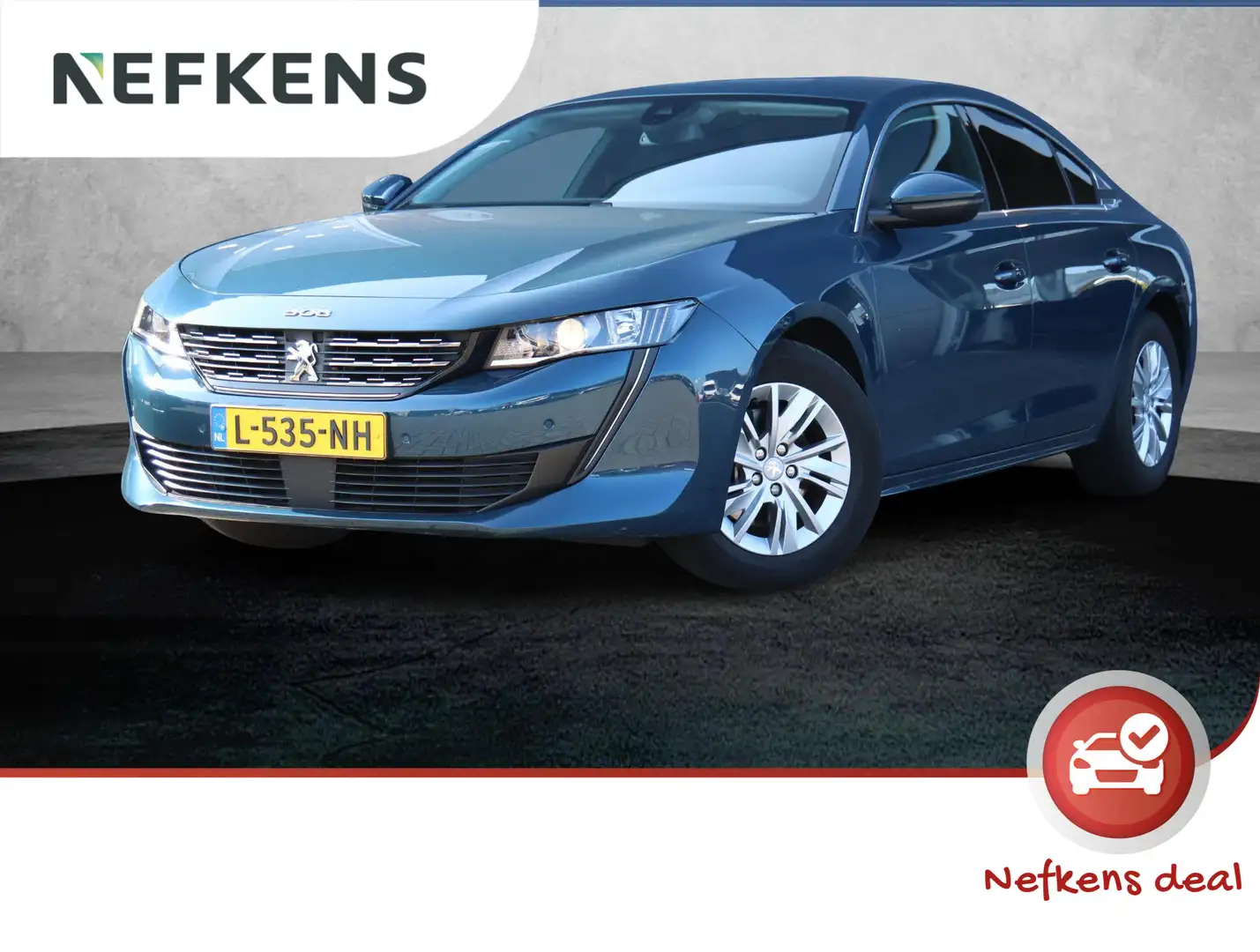 Peugeot 508 130pk Active | 1ste eigenaar | Camera | Keyless | Blauw - 1