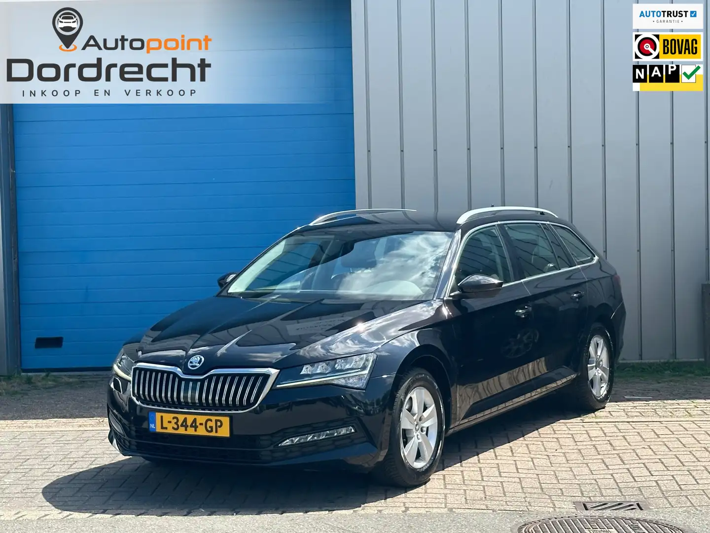Skoda Superb Combi 1.5 TSI ACT Business Edition AUT DEALER OND Zwart - 1