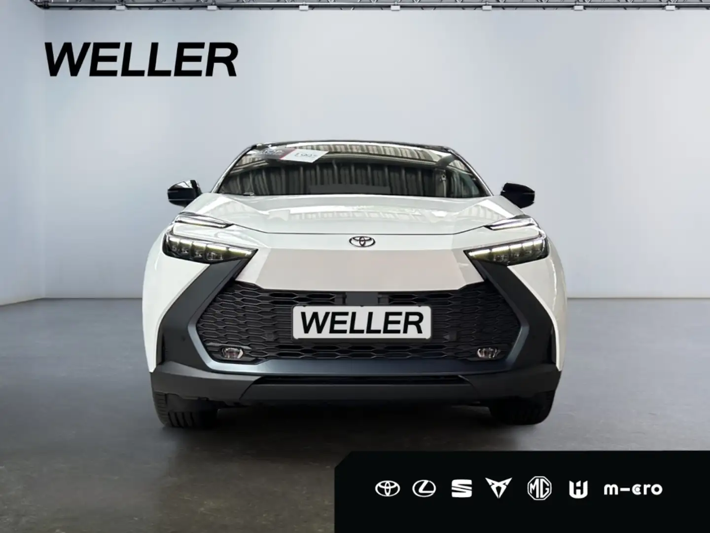 Toyota C-HR Teamplayer Hybridpower trifft Design Weiß - 2