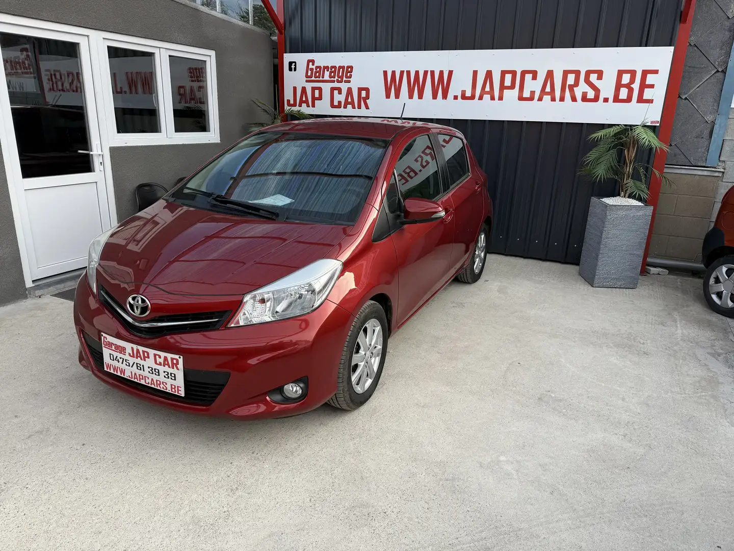 Toyota Yaris clim grand gps carplay garantie 1an Rouge - 2