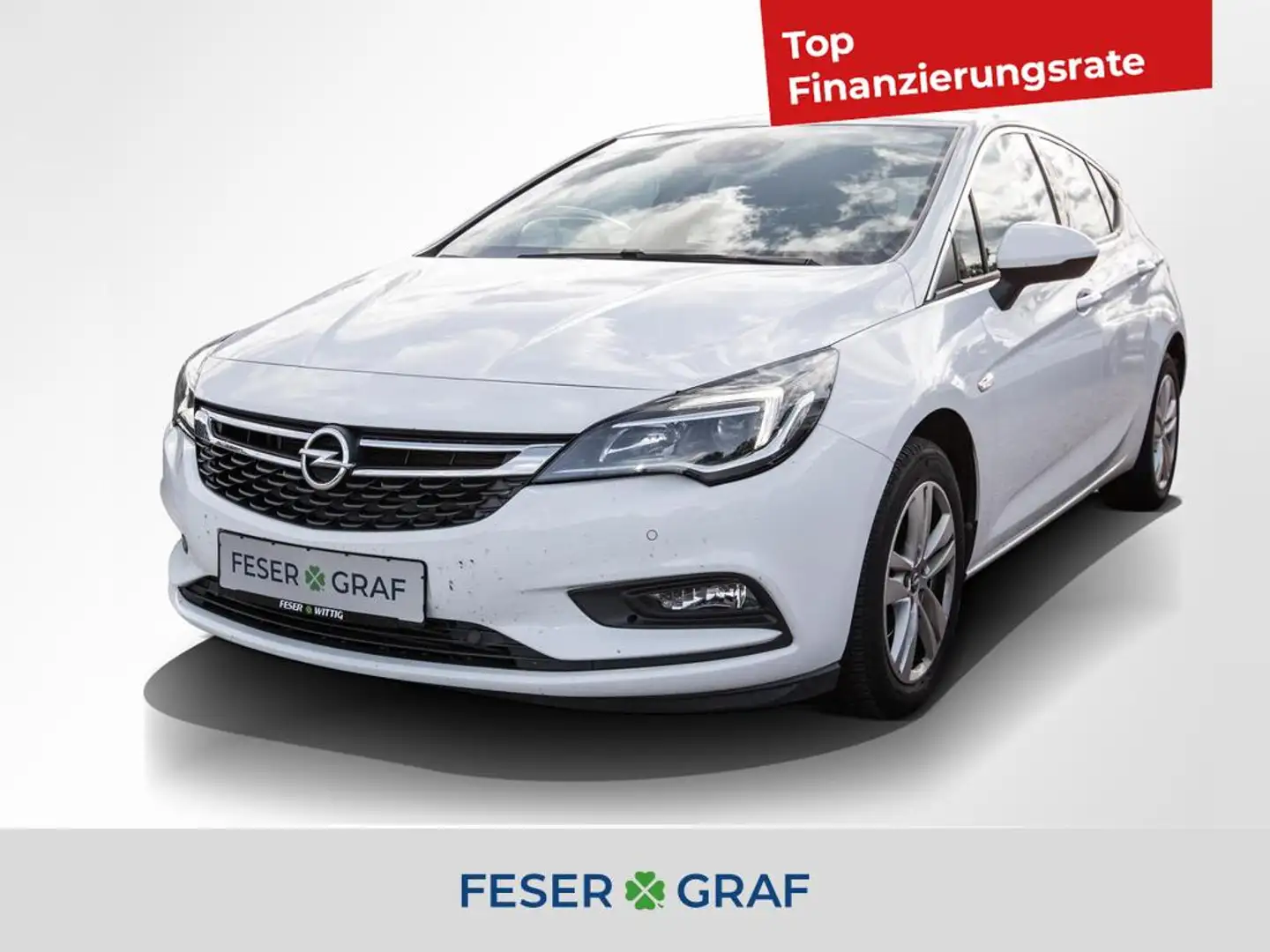 Opel Astra k 1.4 Turbo Inno. Autom. Sitzhz/LM16"/Nebel/GRA Blanc - 1