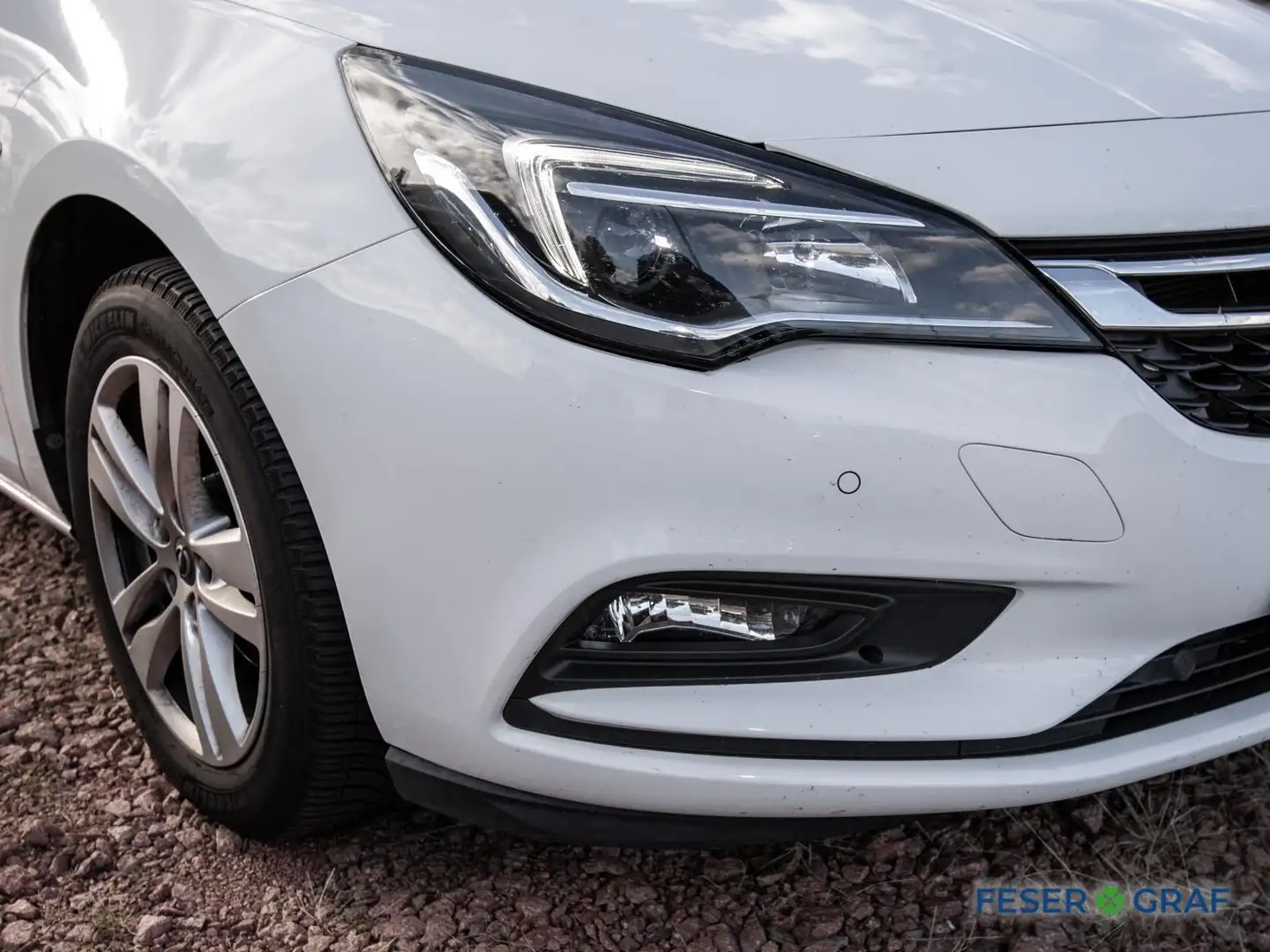 Opel Astra k 1.4 Turbo Inno. Autom. Sitzhz/LM16"/Nebel/GRA Weiß - 2