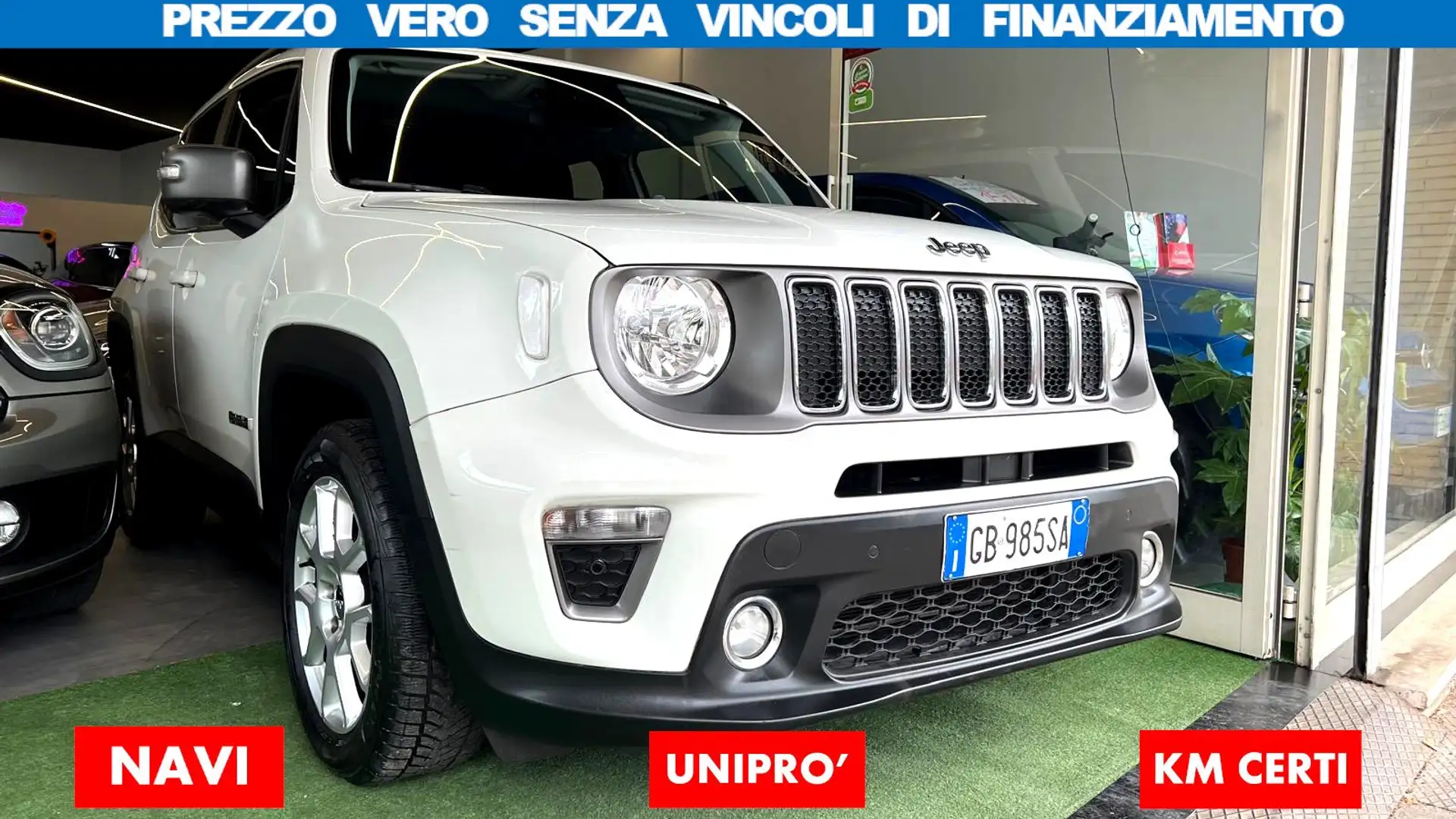 Jeep Renegade 1.0 t3 Limited*NO VICOLI DI FINANZ*NAVI AZIENDALE Blanc - 1