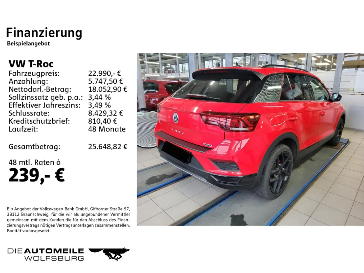 Volkswagen T-Roc 2.0 TSI 4Motion DSG Sport Standhzg/AHK/DCC Rot - 2