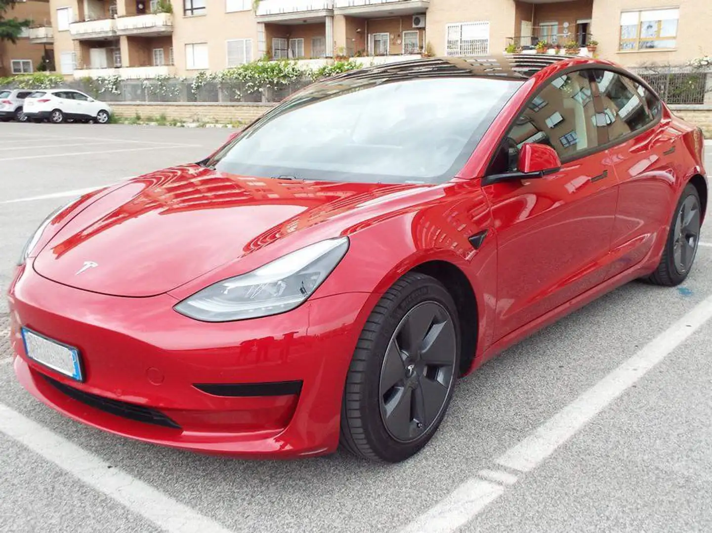 Tesla Model 3 Model 3 Standard rwd Plus Rosso - 1