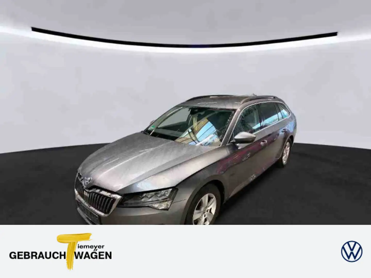 Skoda Superb Combi 1.5 TSI AMBITION LEDER AHK NAVI VIR Gris - 1