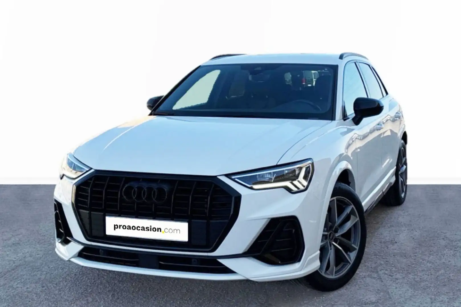 Audi Q3 1.5 35 TFSI S TRONIC BLACK LINE 150 5P Blanco - 1