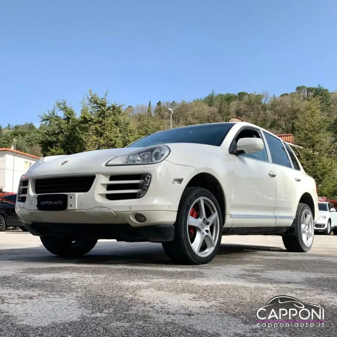 Porsche Cayenne 3.0 Diesel Pelle/Navi/Clima bi-zona Bianco - 1