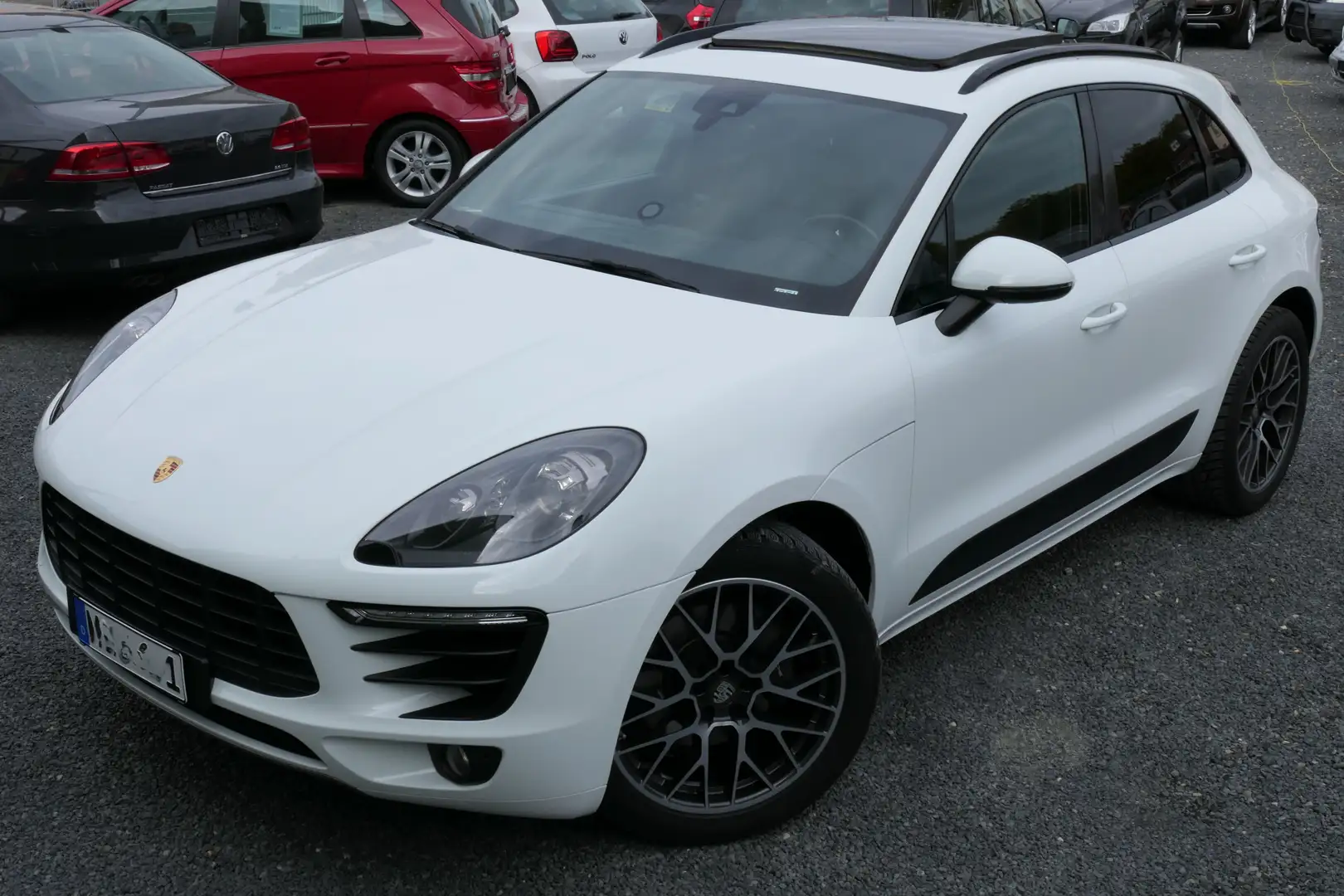 Porsche Macan Macan PDK*GTS-Paket*Pano-Schiebedach*PDC*Volleder* Wit - 1