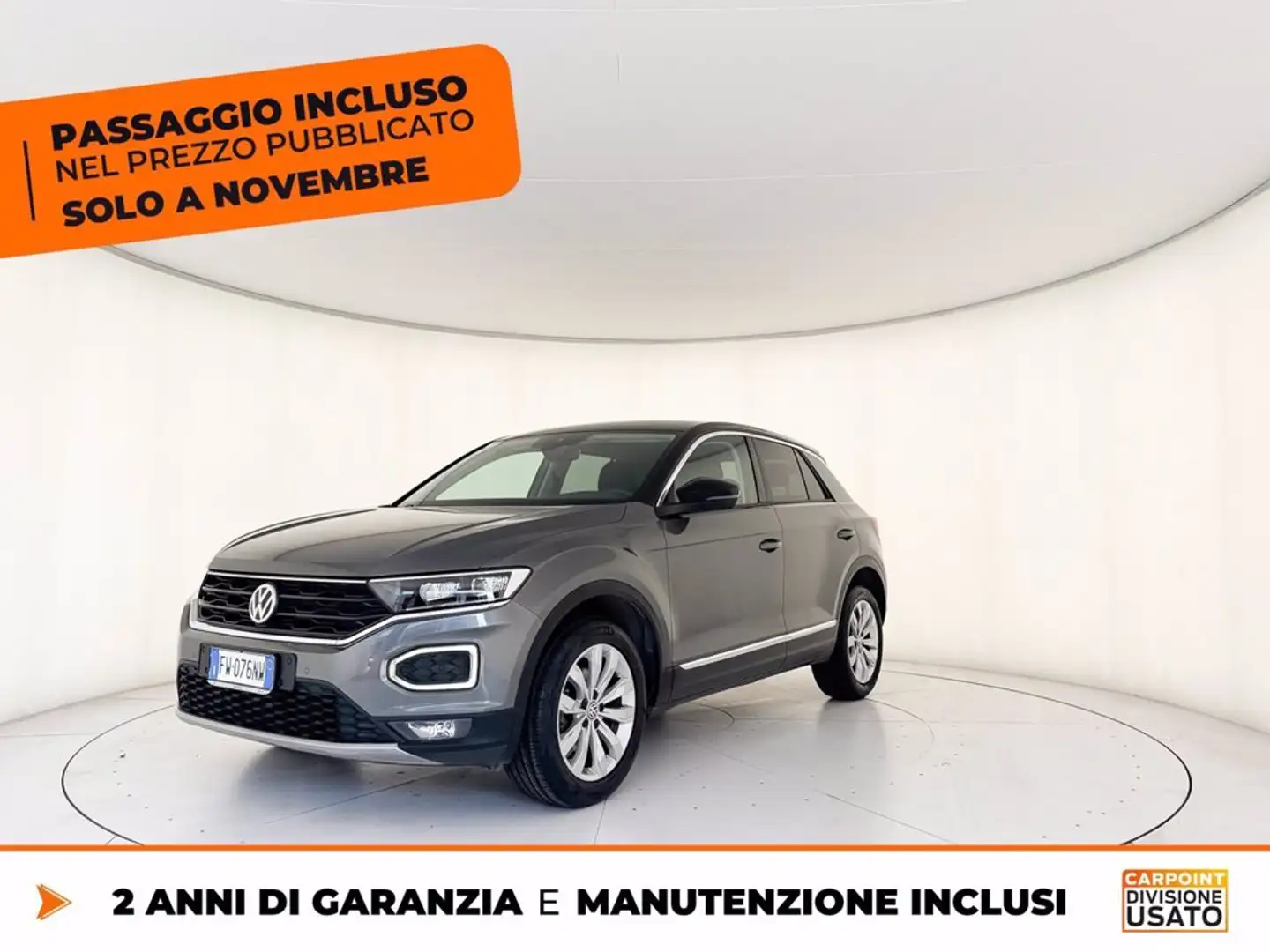 Volkswagen T-Roc 1.0 tsi advanced Gris - 1