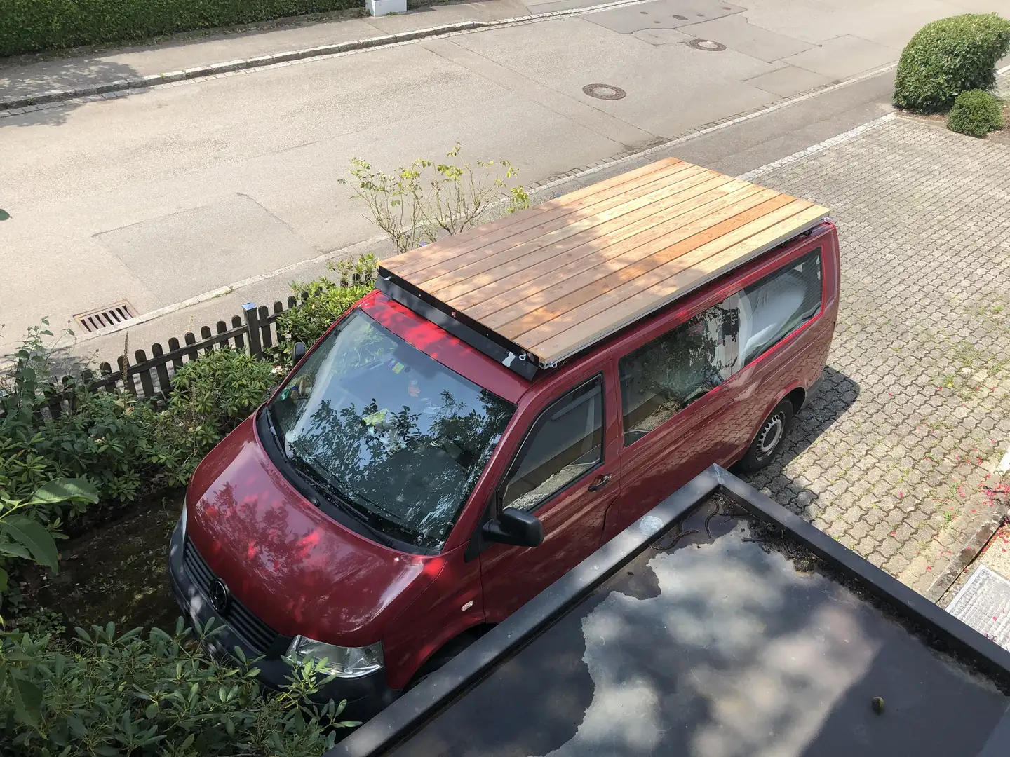Volkswagen T5 Transporter T5 TDI Lang Rot - 2
