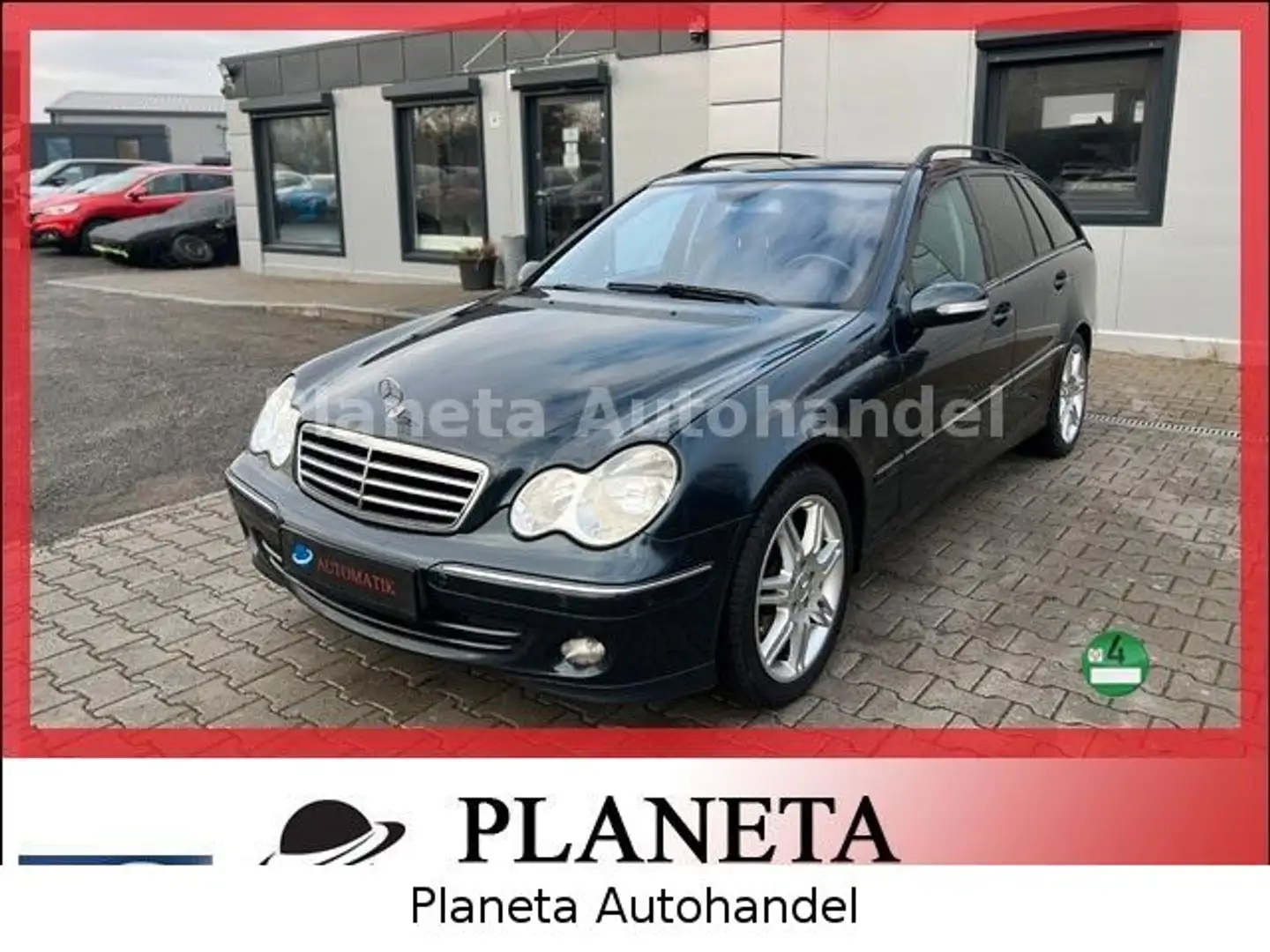 Mercedes-Benz C 180 T-Modell Kompressor*AUTOMATIK*NAVI*SHZ*PD Schwarz - 1