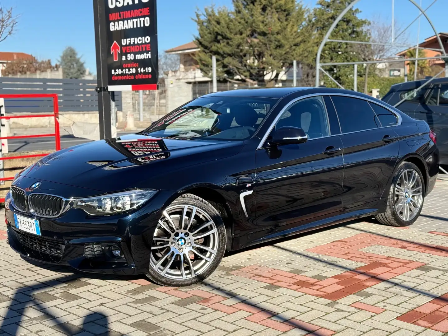 BMW 420 420d xDrive GRAND Coupé Msport Blau - 2