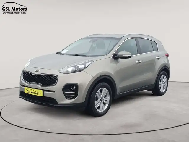 Kia Sportage 1.7CRDi 115cv 2WD beige 09/16 Airco GPS Camera USB