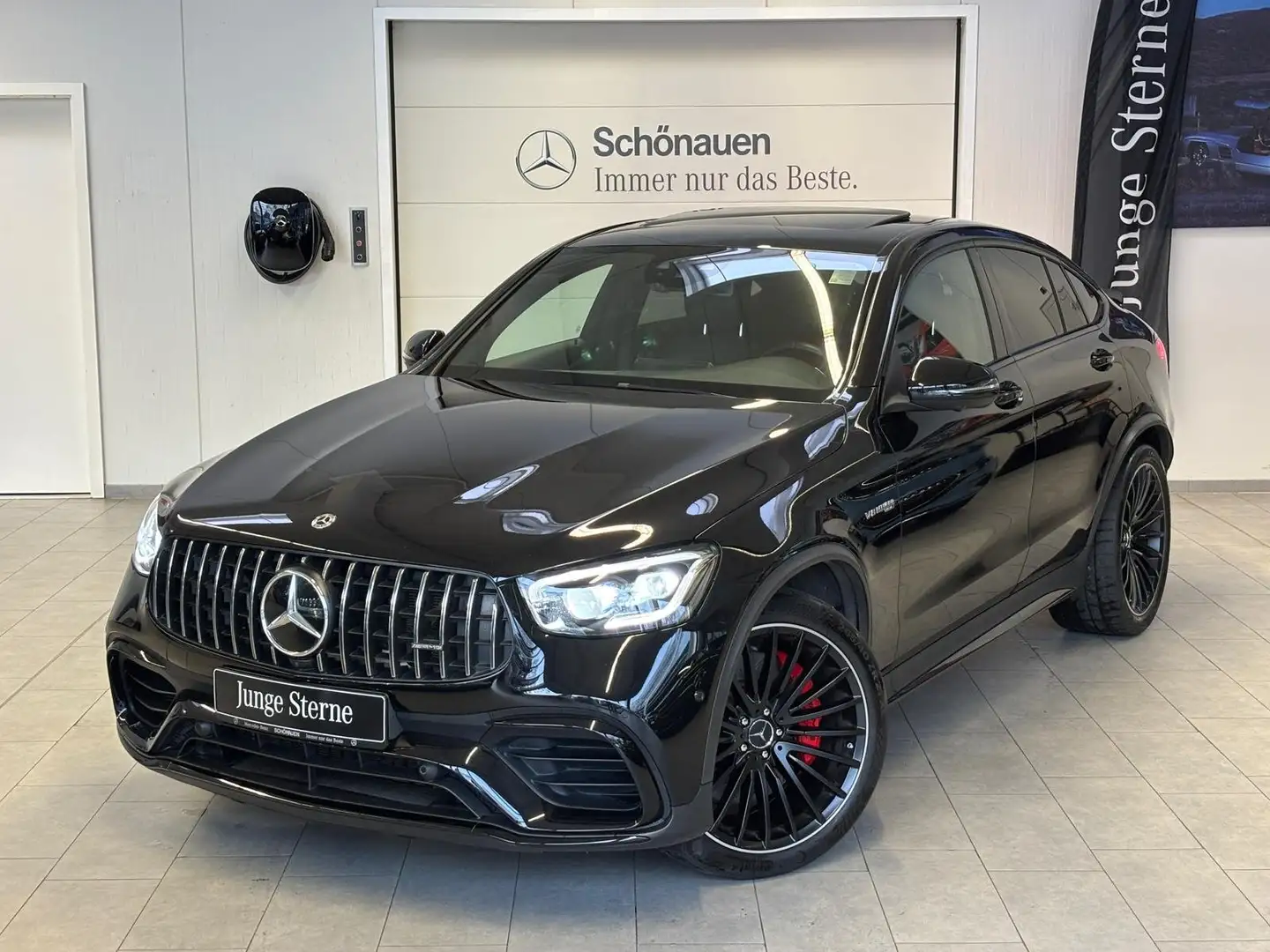 Mercedes-Benz GLC 63 AMG GLC 63 s 4M DRIVERS+BURM+DISTR+MBEAM+NIGHT+360° Schwarz - 1