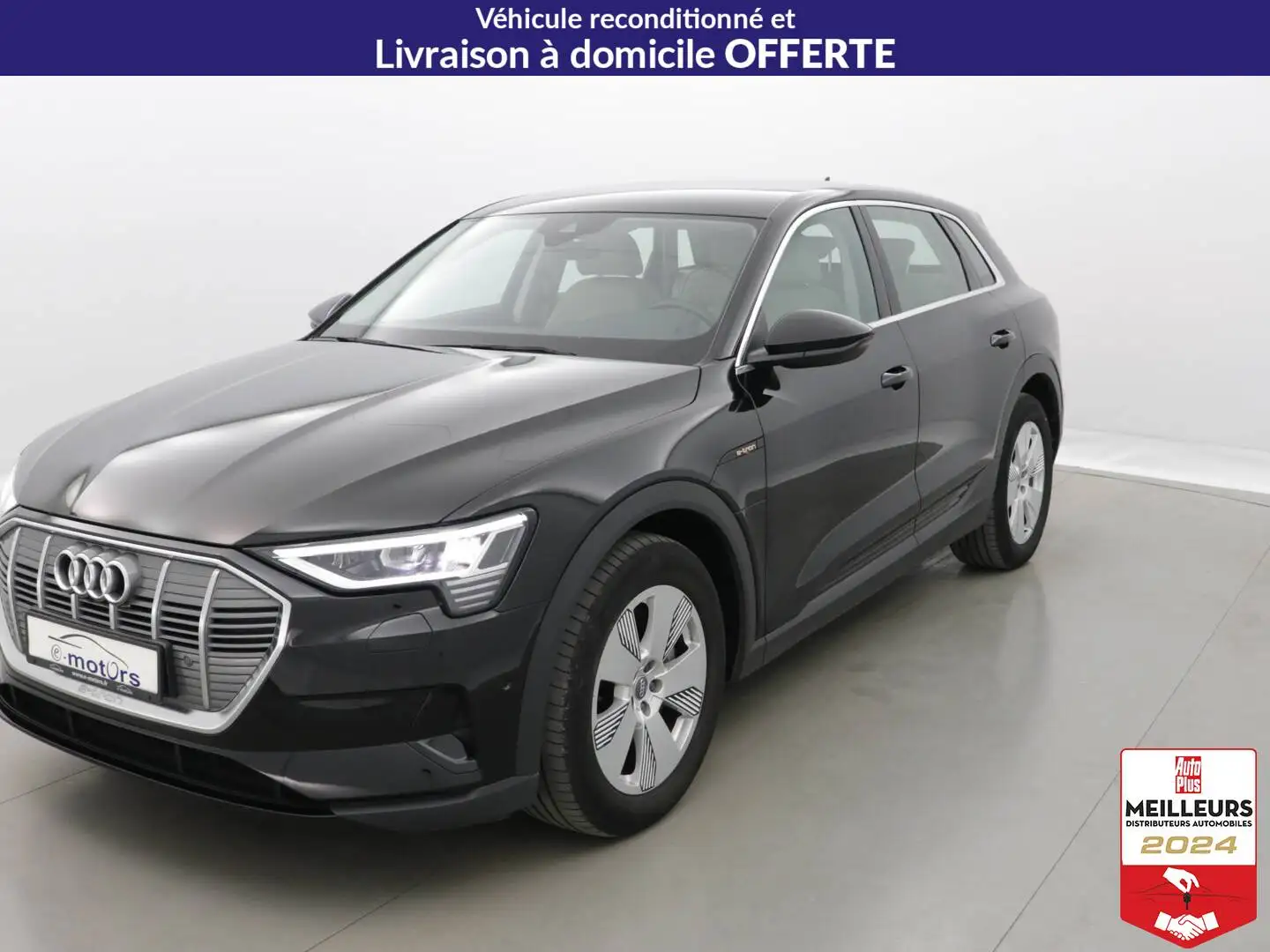Audi e-tron 50 quattro 313 +Cuir +GPS +Caméra Noir - 1