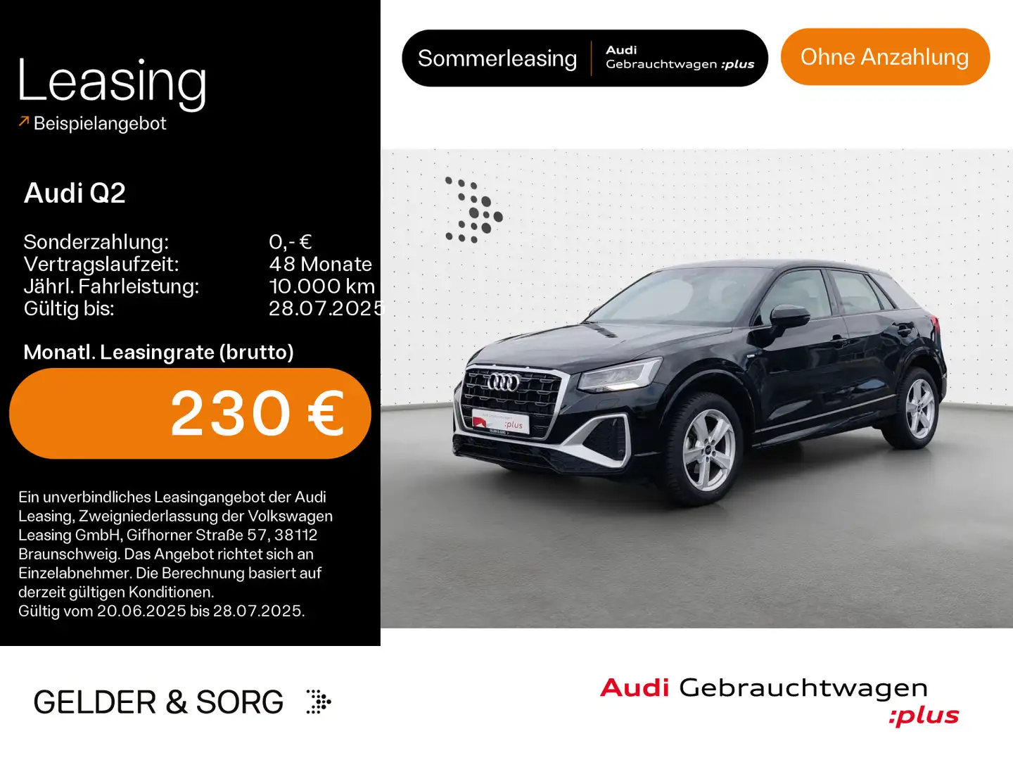 Audi Q2 S line 35 TFSI Interface*Soundsystem*DAB*LED Nero - 1