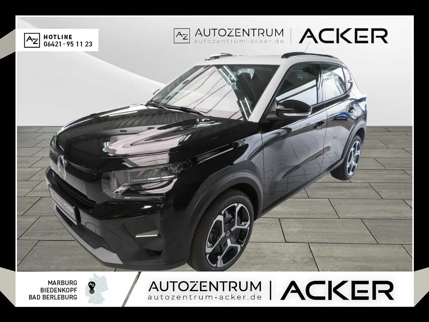 Citroen C3 Turbo 100 YOU PLUS LED/PDC/DAB Schwarz - 1