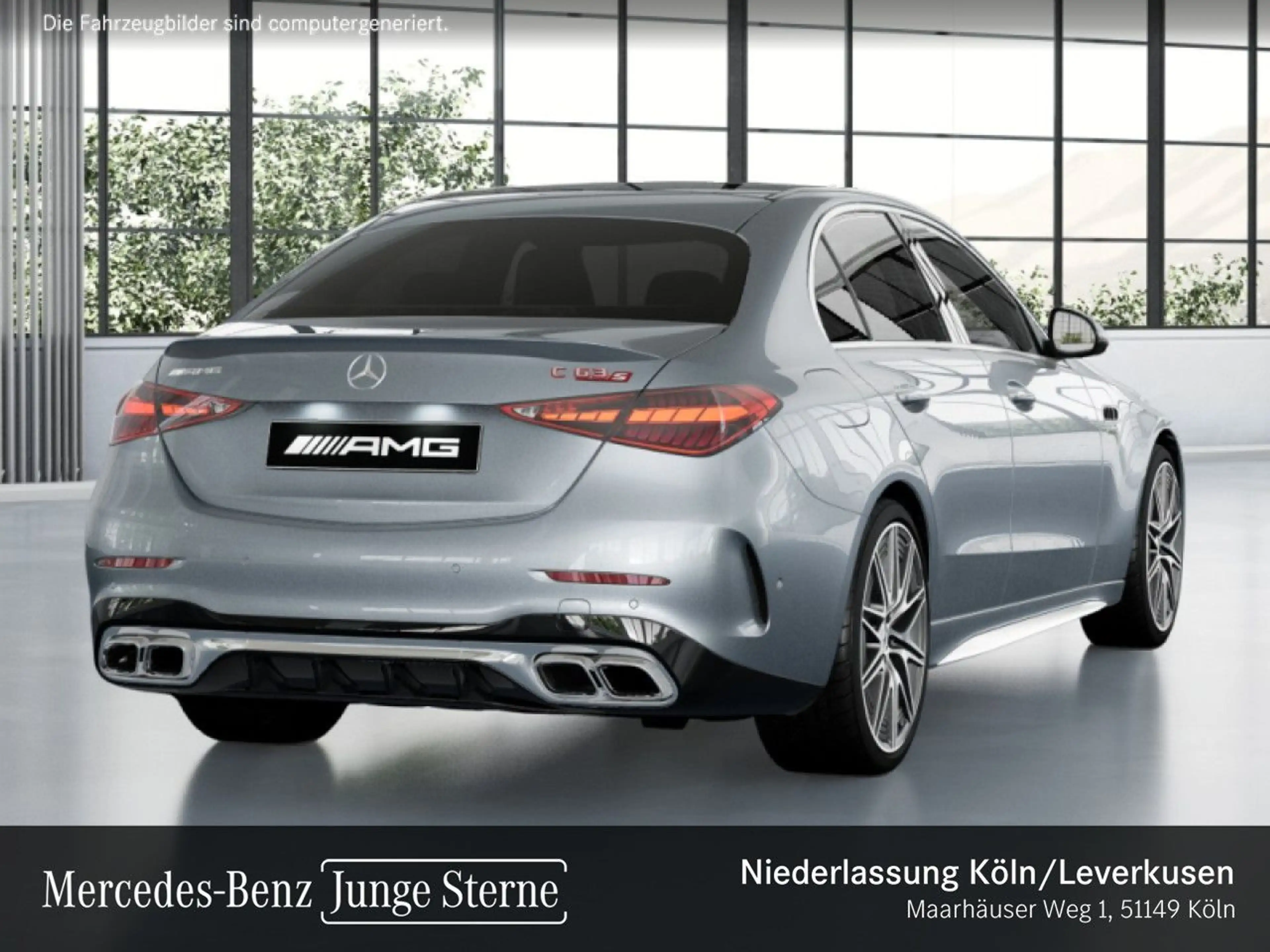 Mercedes-Benz C 63 AMG C 63 S E DRIVERS+PANO+360+BURMESTER+KEYLESS+9G — photo 5