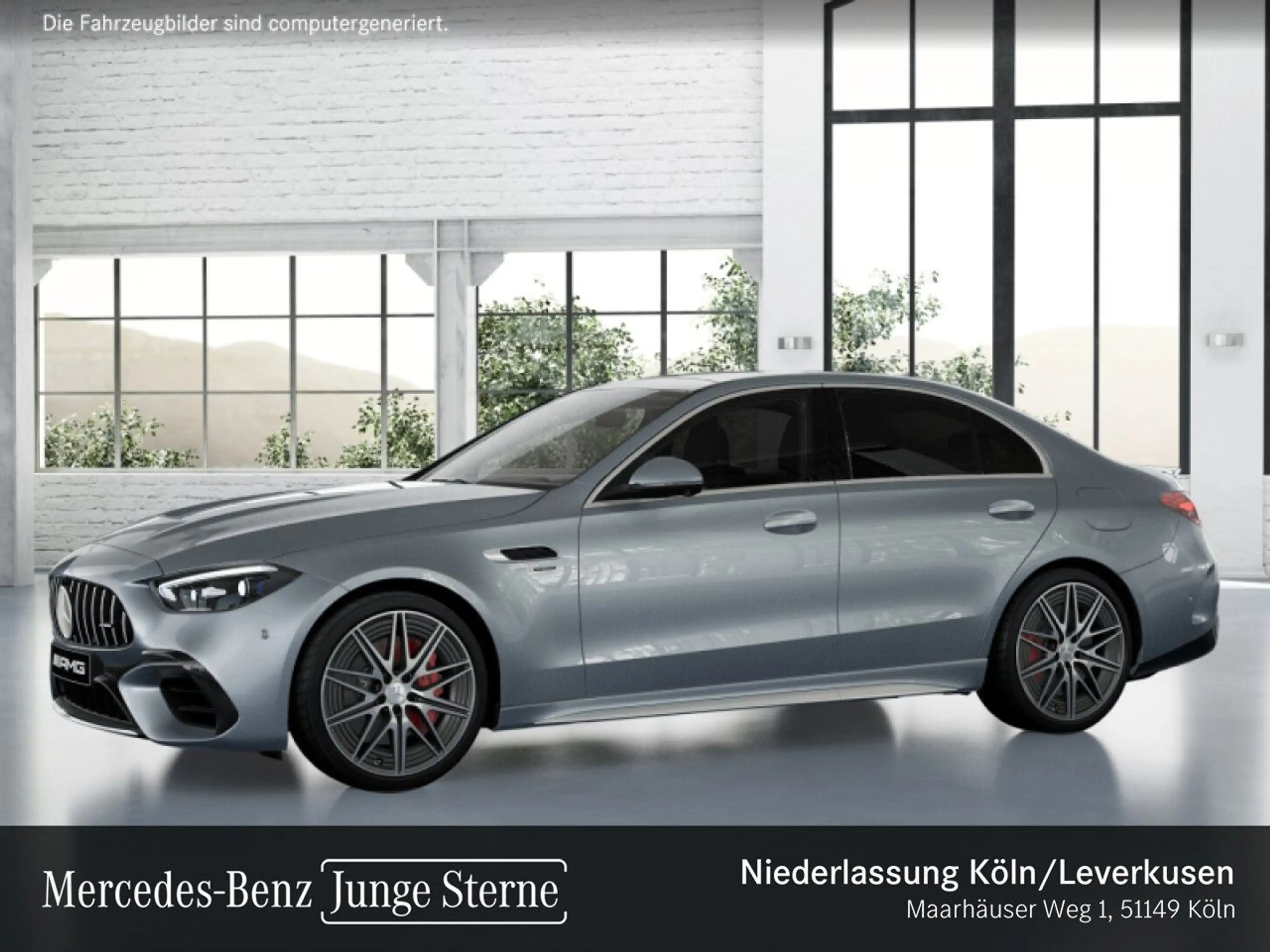 Mercedes-Benz C 63 AMG C 63 S E DRIVERS+PANO+360+BURMESTER+KEYLESS+9G — photo 3