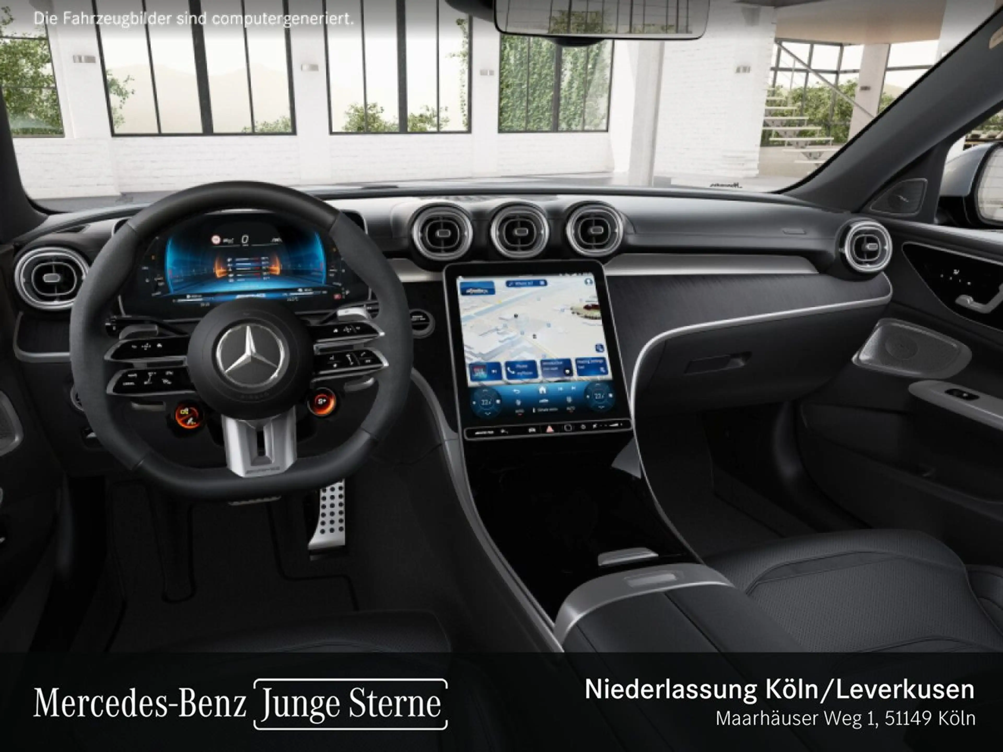 Mercedes-Benz C 63 AMG C 63 S E DRIVERS+PANO+360+BURMESTER+KEYLESS+9G — photo 10