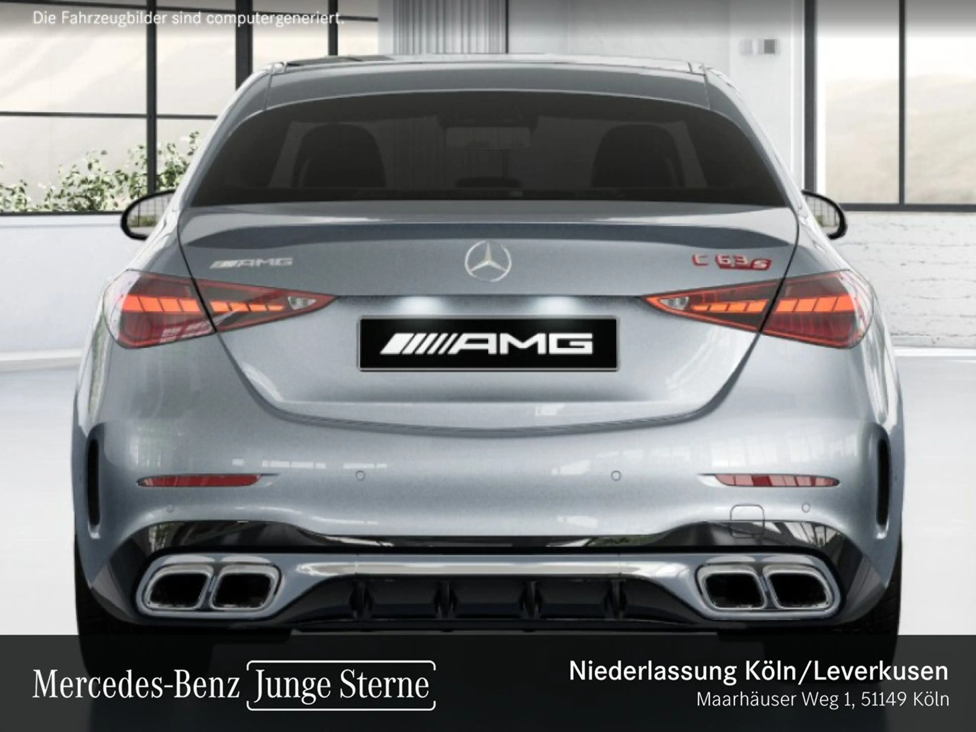 Mercedes-Benz C 63 AMG C 63 S E DRIVERS+PANO+360+BURMESTER+KEYLESS+9G — photo 9