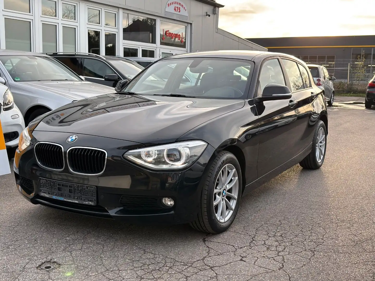BMW 118 D Aut./ F20-5-trg. Bi-Xenon Black - 2
