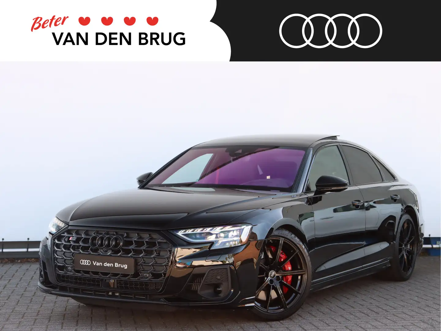 Audi S8 4.0 TFSI Quattro 571pk | B&O | Pano | TV | Vierwie Schwarz - 1