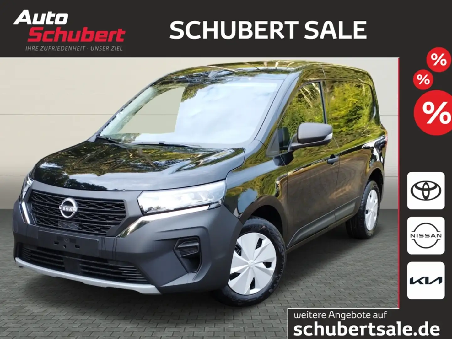 Nissan Townstar Kasten L1 2,0t DIG-T 6MT Acenta LED DAB Temp Tel.- Negru - 1