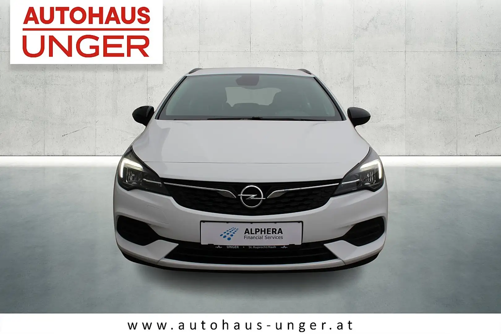 Opel Astra ST 1,2 Turbo Edition Weiß - 2