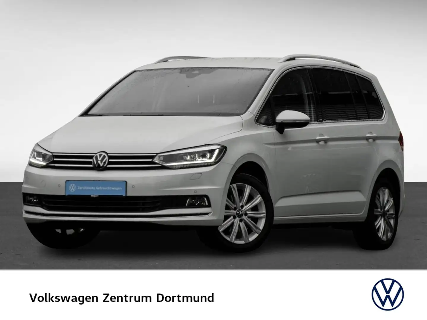 Volkswagen Touran 2.0 HIGHLINE 7SITZE AHK CAM ACC LM17 NAVI Alb - 2