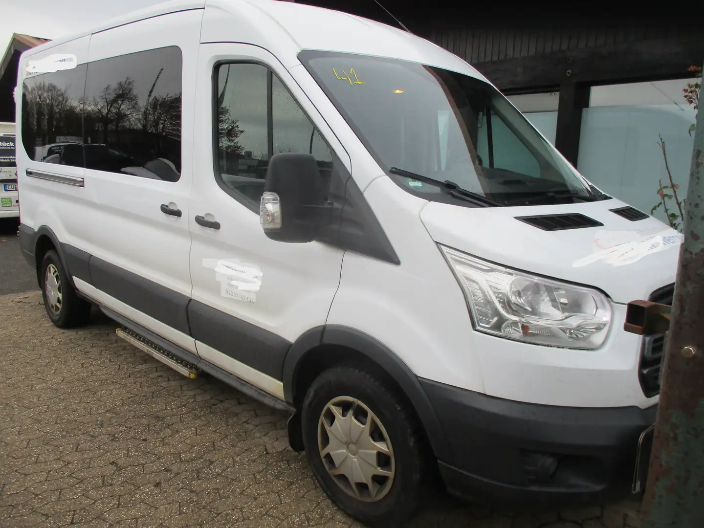 Ford Transit L3-Behinderteng/Schnierle/Rampe/LiftKlima-Euro-6- Bianco - 1
