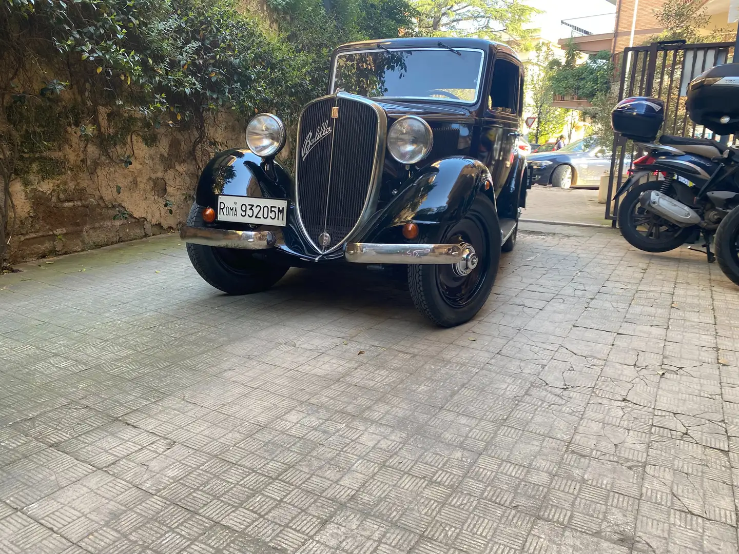 Fiat 508 Balilla Černá - 2