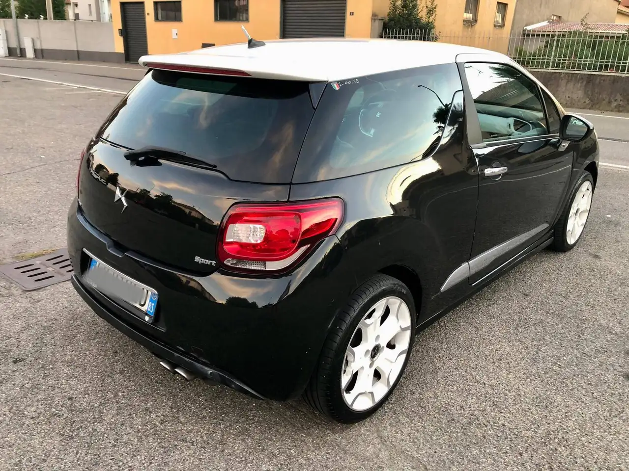 2011 Citroen DS3 DS3 1.6 turbo thp Just Black 155cv, photograph 8