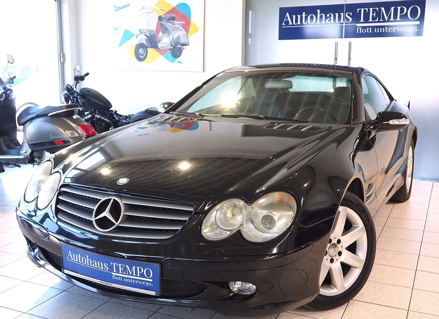 Mercedes-Benz SL 350 Roadster Aut.--Cabrio/-Sitzheizung/-Sitzkühlung-- Noir - 1
