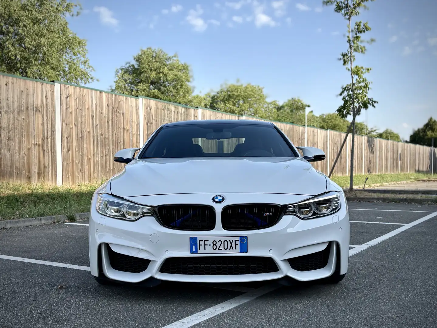 BMW M4 Coupe 3.0 dkg Bianco - 2