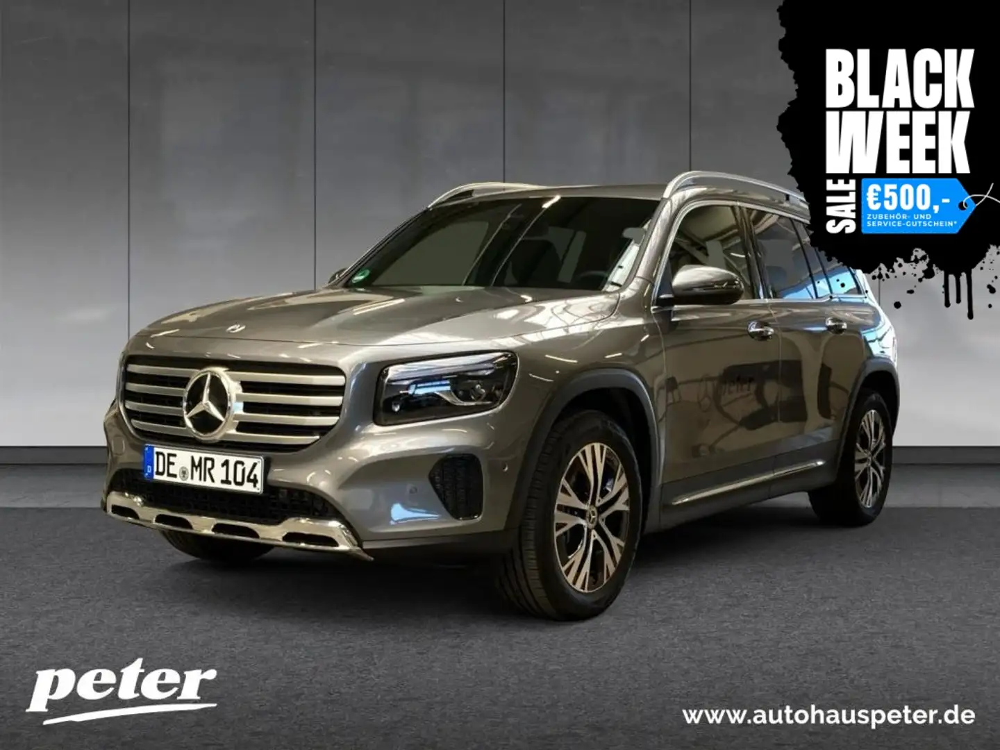 Mercedes-Benz GLB 200 d Progressive Line, Multibeam, AHV Grau - 1