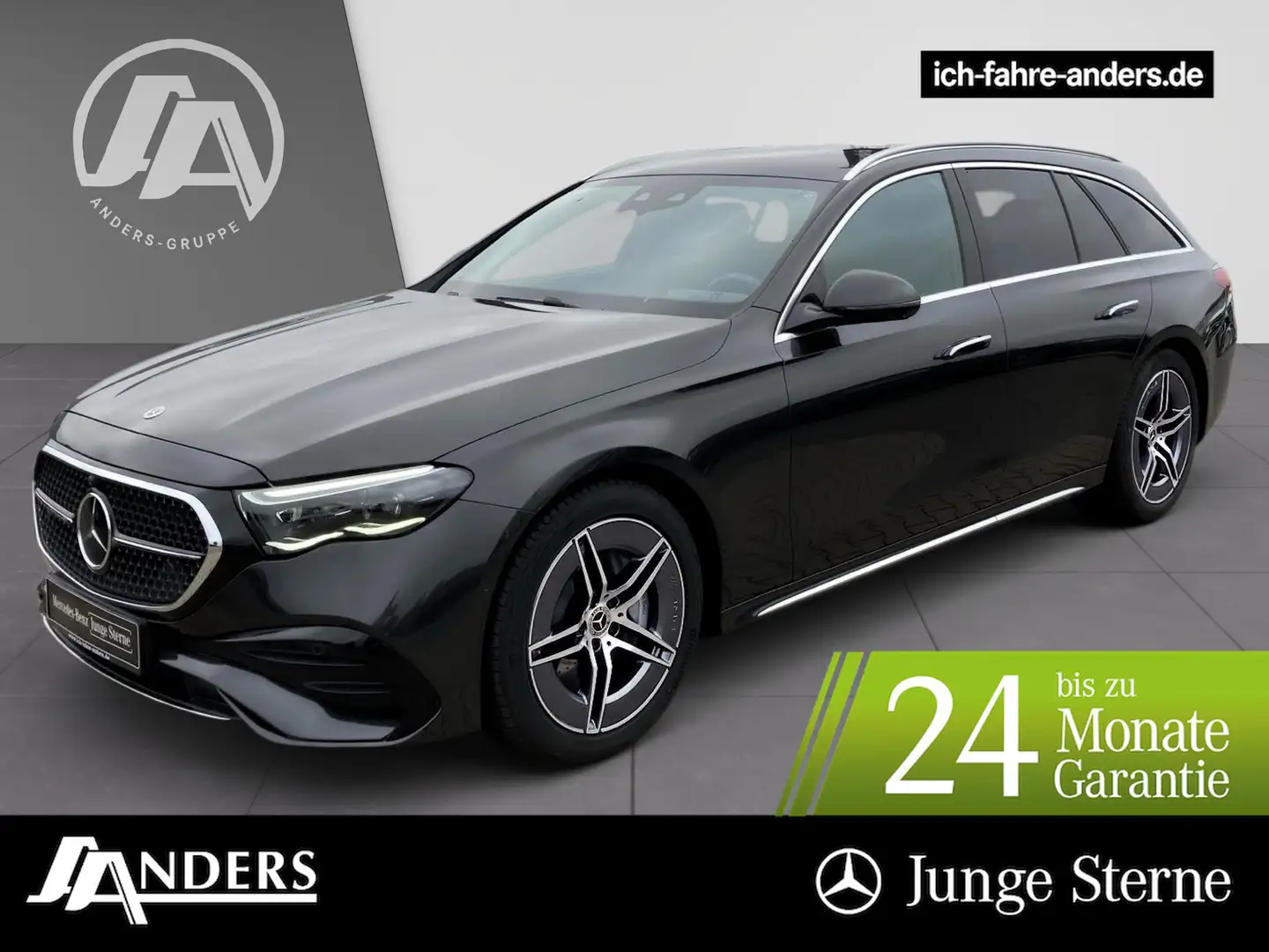 Mercedes-Benz E 220 d T AMG+MBUX+Distr+Sthz+DIGITAL+Key+360° Grau - 1